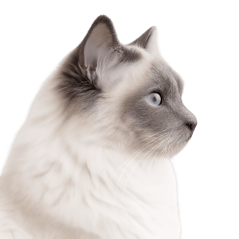 Blue point cat
