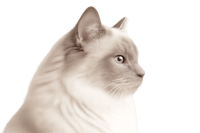 Lilac point cat