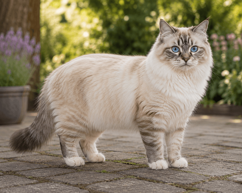 Lynx (Tabby Point) pattern cat